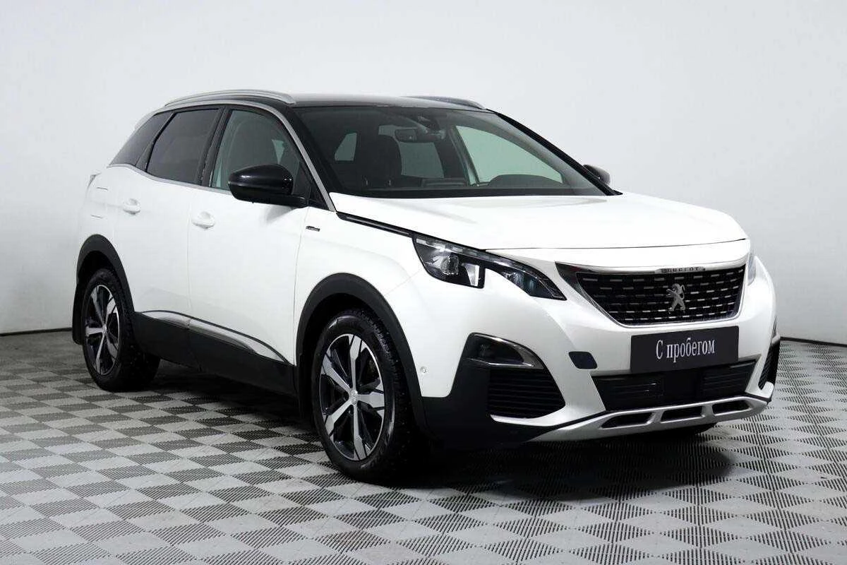 PEUGEOT 3008, Белый, 2019, Автоматическая, 150 л.с., цена от 1 382 400 руб.