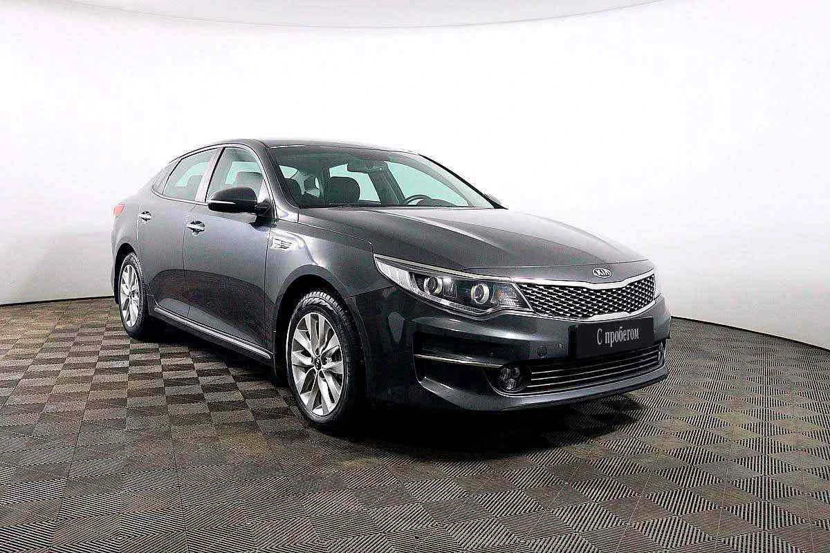 KIA Optima, Серый, 2017, Автоматическая, 150 л.с., цена от 1 398 000 руб.