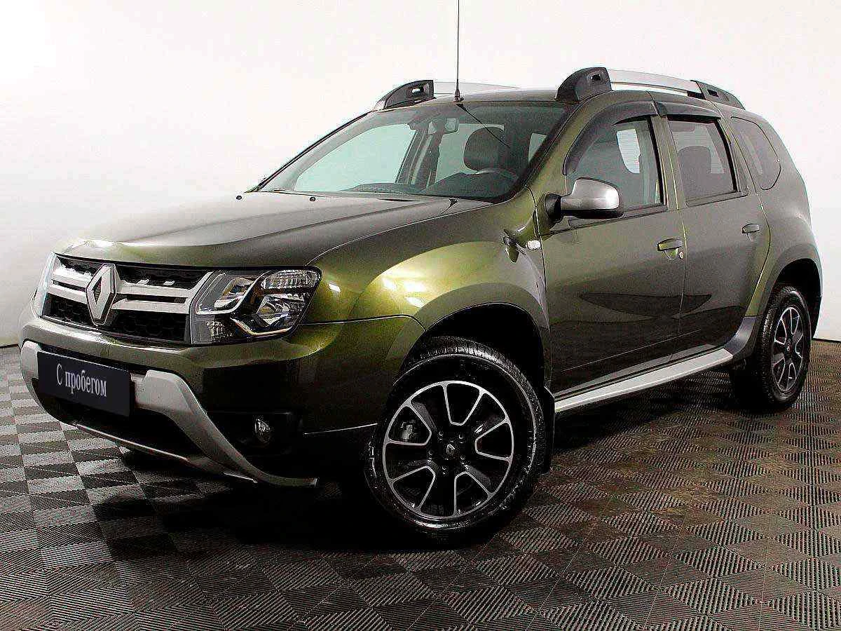 Renault Duster, Зеленый, 2018, Механическая, 109 л.с., цена от 1 349 000 руб.