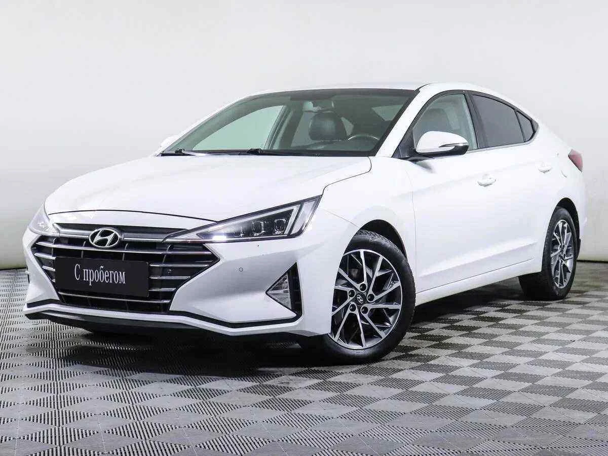 Hyundai Elantra, Белый, 2019, Автоматическая, 150 л.с., цена от 1 174 000 руб.
