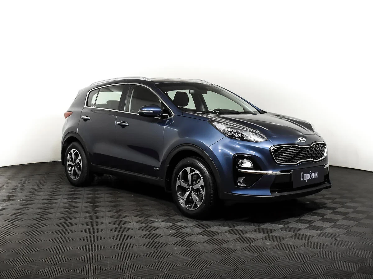 KIA Sportage, Синий, 2020, Автоматическая, 150 л.с., цена от 2 135 000 руб.