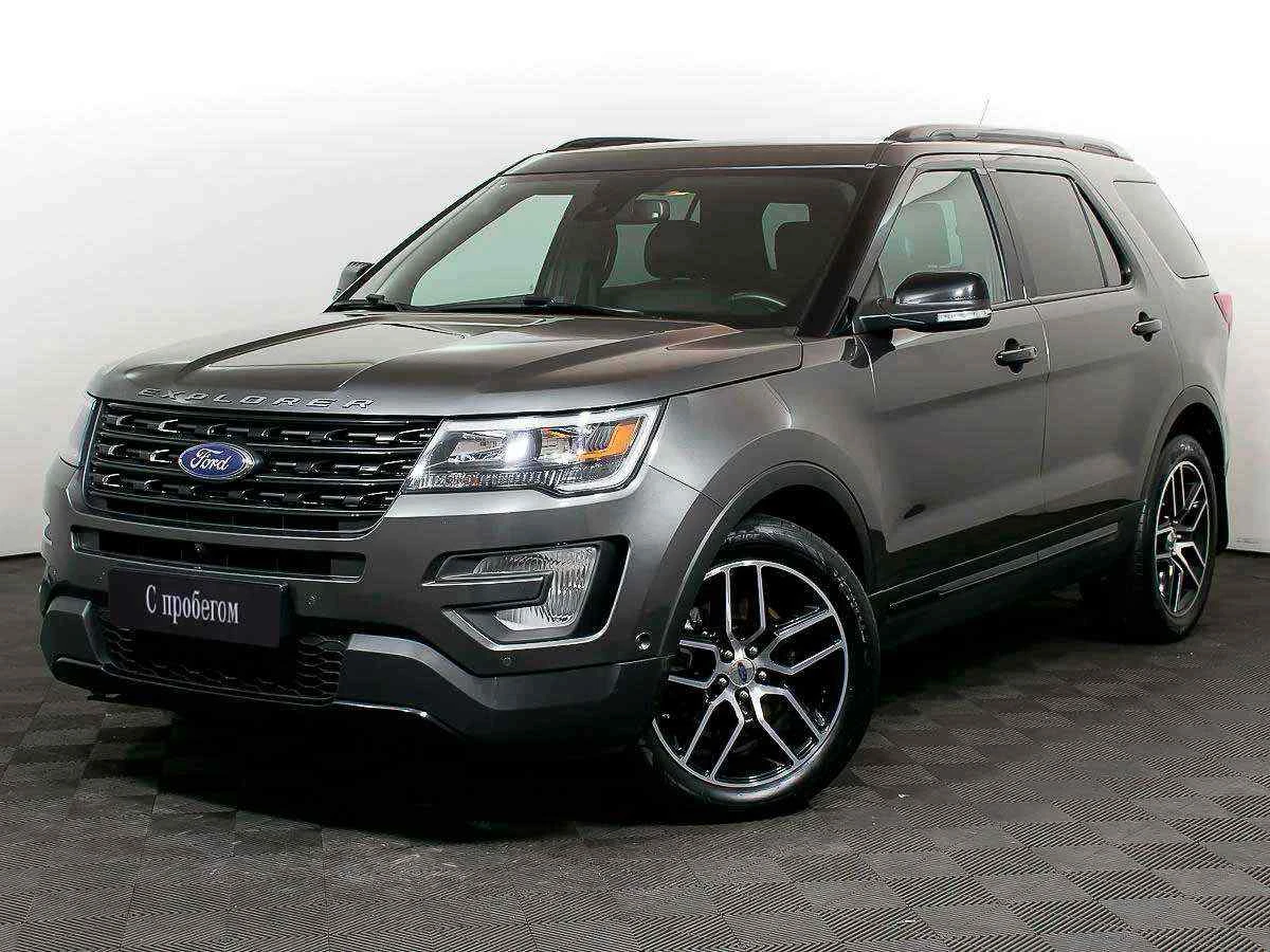 Ford Explorer, Серый, 2016, Автоматическая, 345 л.с., цена от 2 055 000 руб.