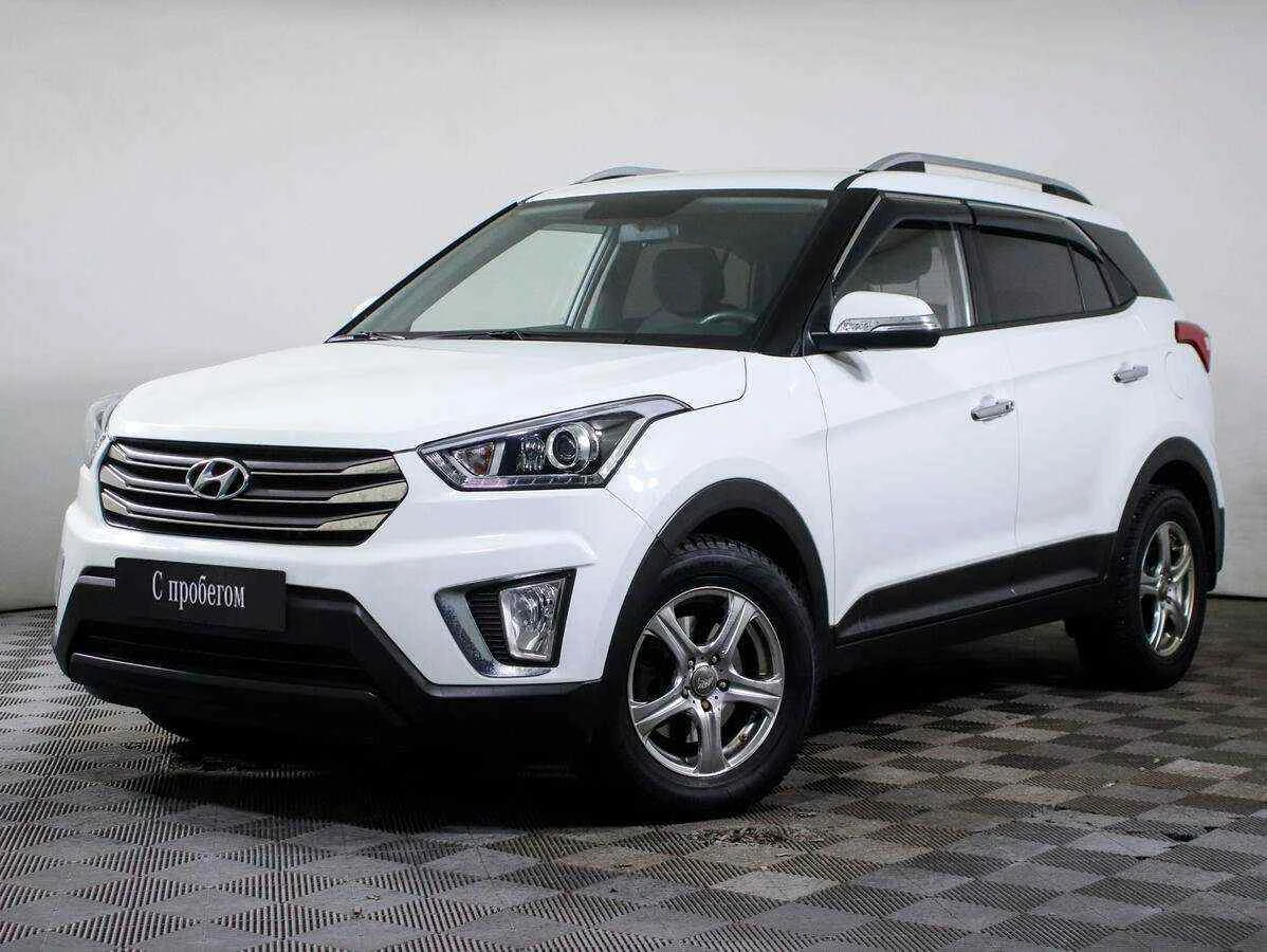 Hyundai Creta, Белый, 2019, Автоматическая, 123 л.с., цена от 1 095 000 руб.