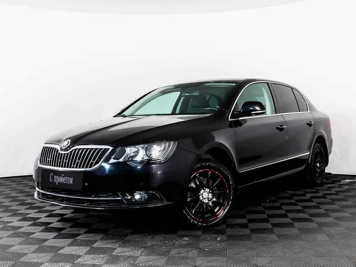 SKODA SUPERB, Черный, 2013, Робот, 140 л.с., цена от 880 000 руб.