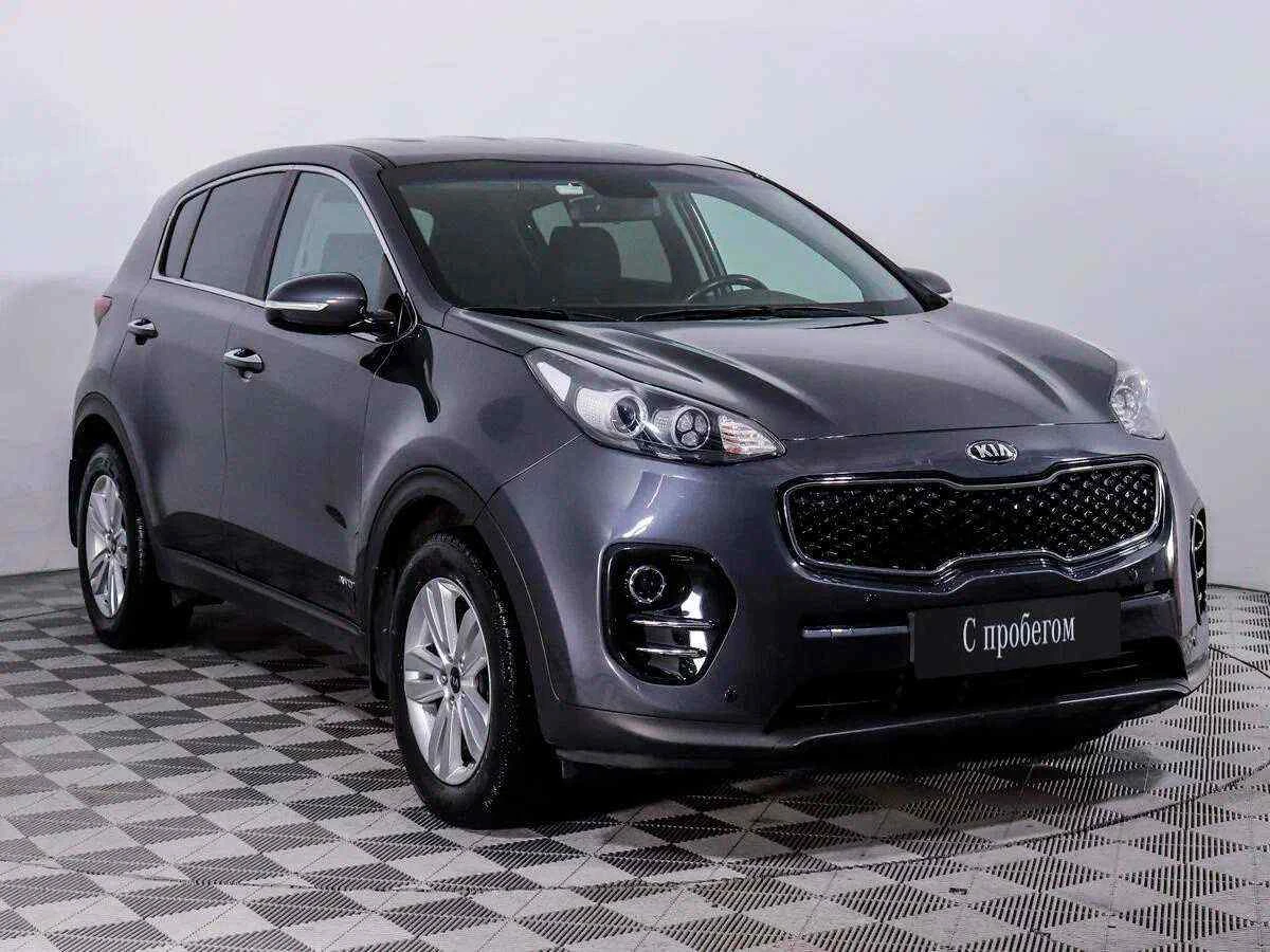KIA Sportage, Серый, 2017, Автоматическая, 150 л.с., цена от 1 504 800 руб.