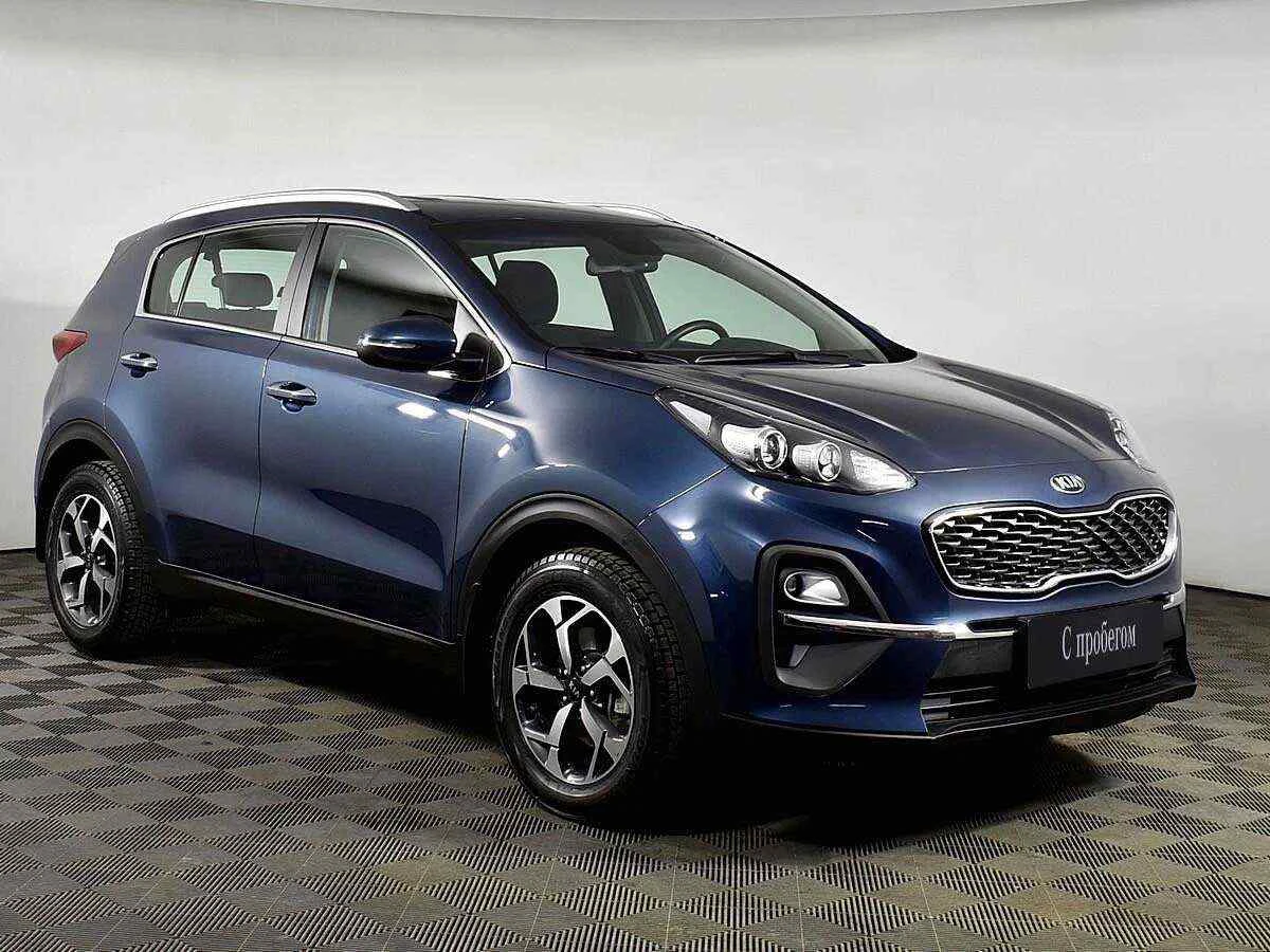 KIA Sportage, Синий, 2021, Автоматическая, 150 л.с., цена от 2 059 900 руб.