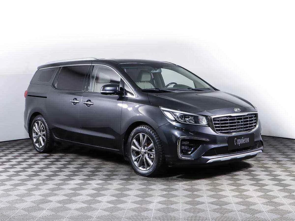 KIA Carnival, Черный, 2019, Автоматическая, 202 л.с., цена от 2 089 900 руб.