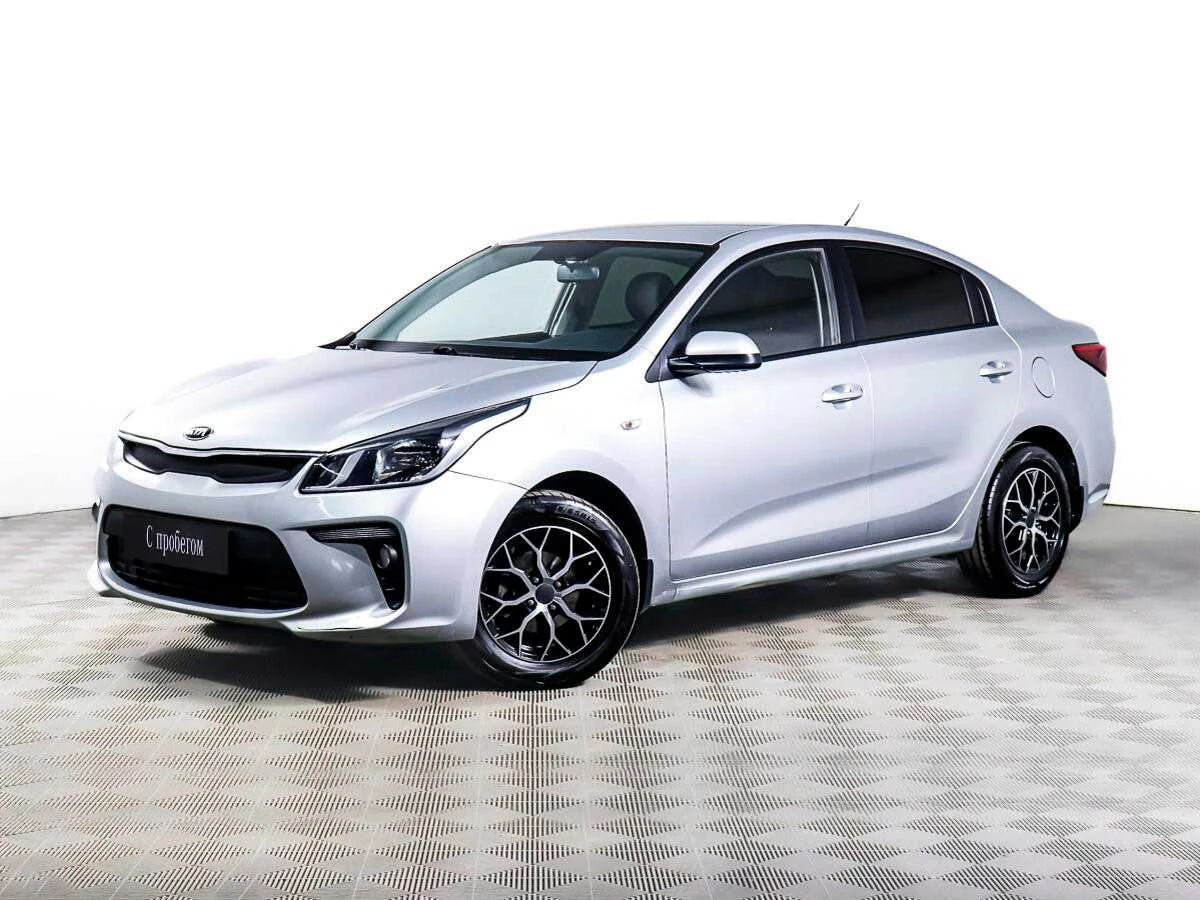KIA RIO, Серебряный, 2017, Автоматическая, 123 л.с., цена от 864 000 руб.