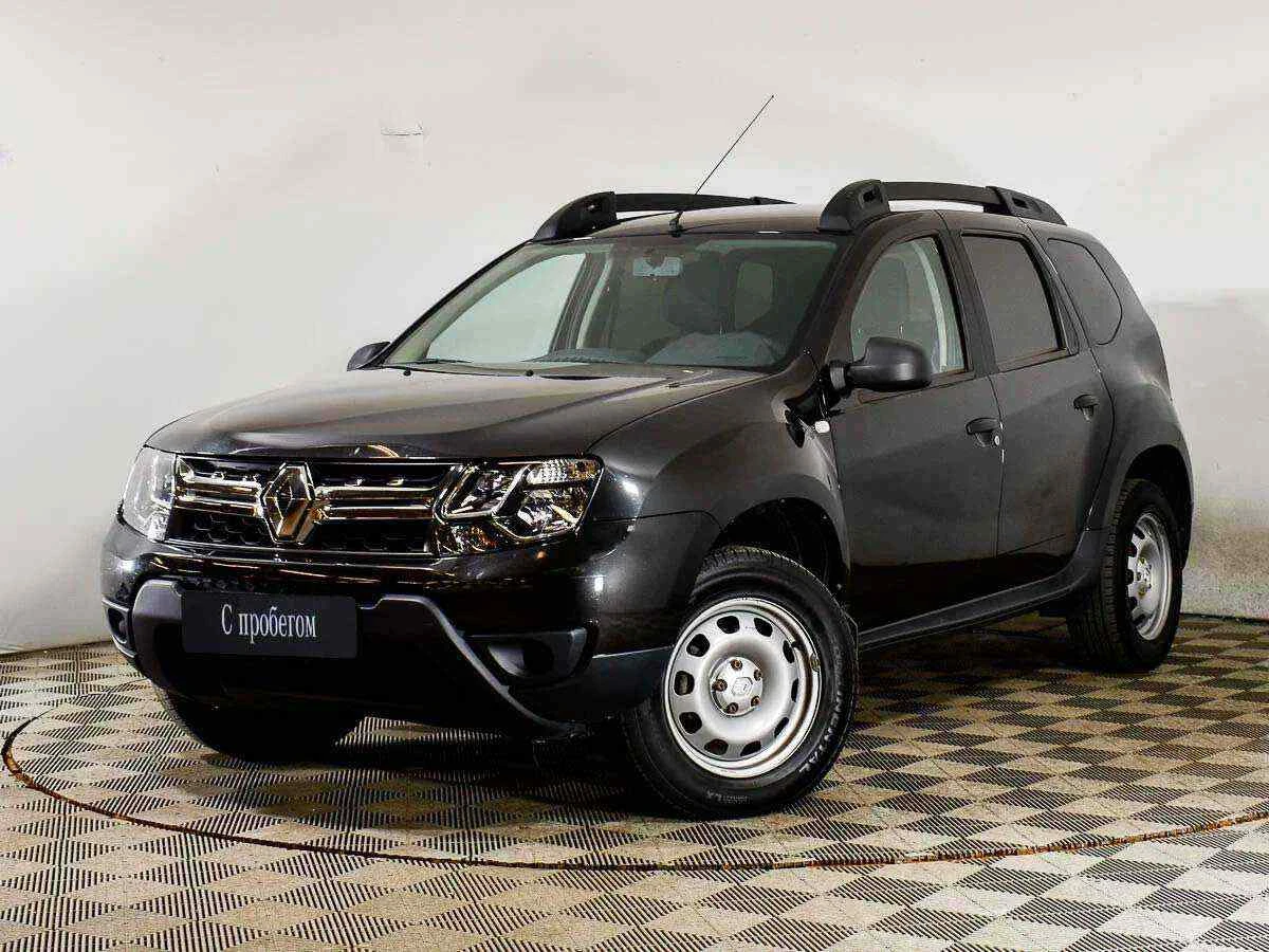 Renault Duster, Черный, 2019, Механическая, 109 л.с., цена от 1 391 000 руб.