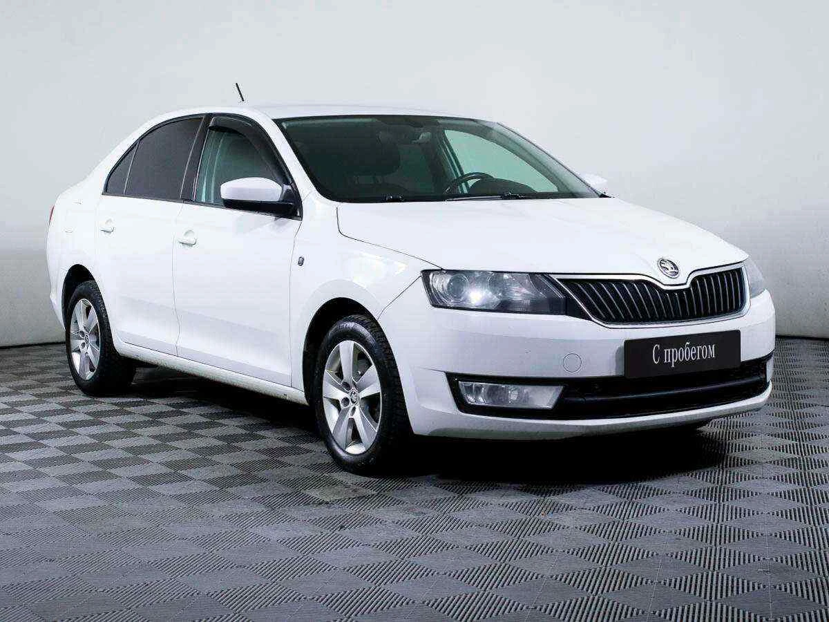 Skoda Rapid, Белый, 2017, Робот, 125 л.с., цена от 505 000 руб.