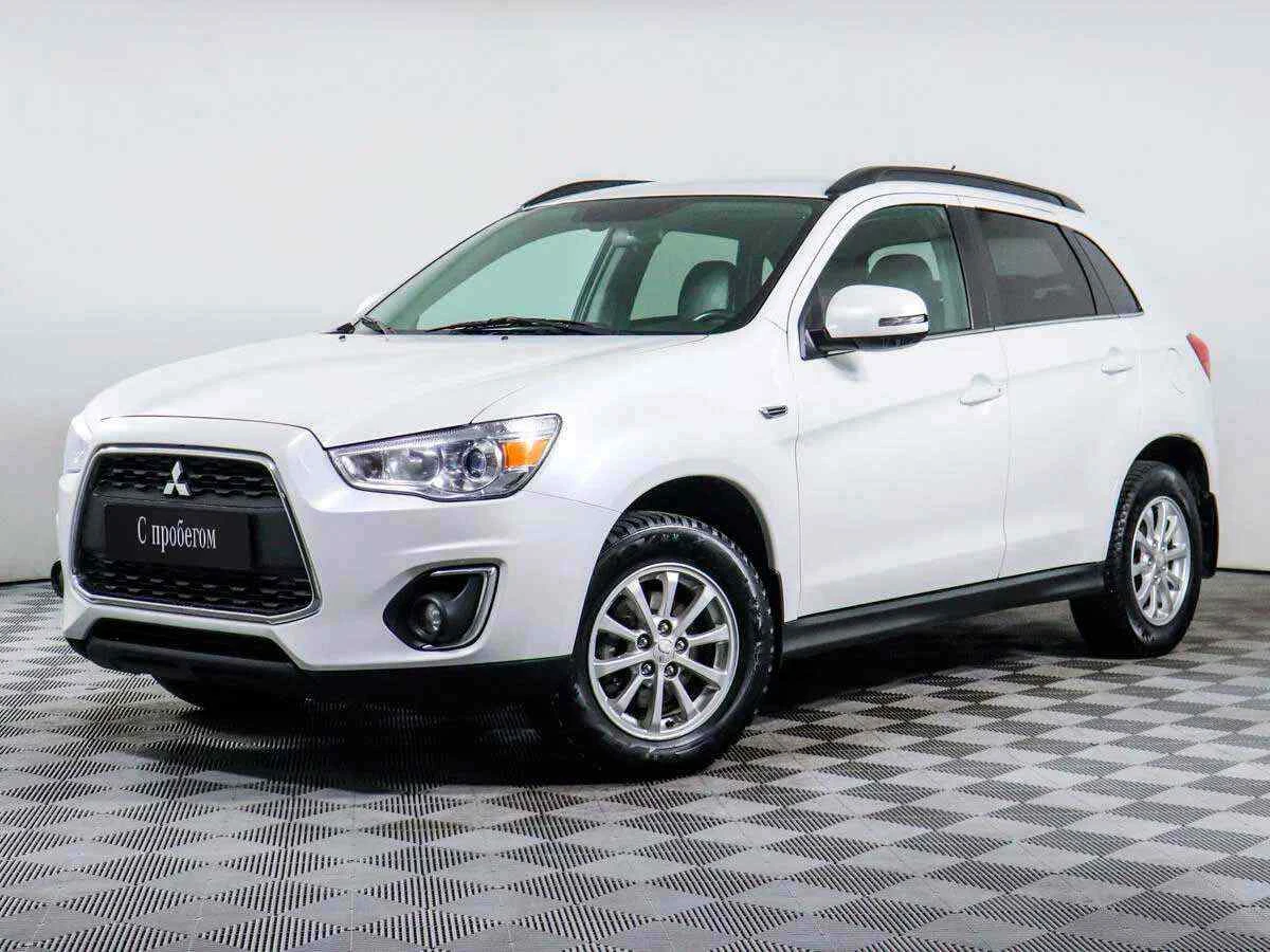 Mitsubishi ASX, Белый, 2013, Вариатор, 140 л.с., цена от 616 000 руб.