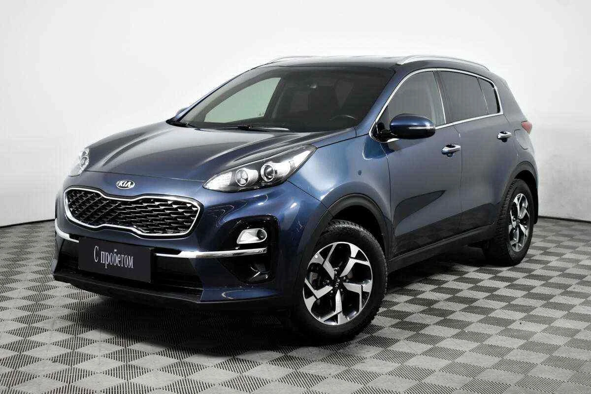 KIA Sportage, Синий, 2018, Автоматическая, 150 л.с., цена от 1 270 000 руб.