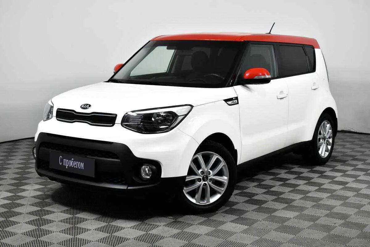 KIA Soul, Белый, 2018, Автоматическая, 123 л.с., цена от 1 217 000 руб.