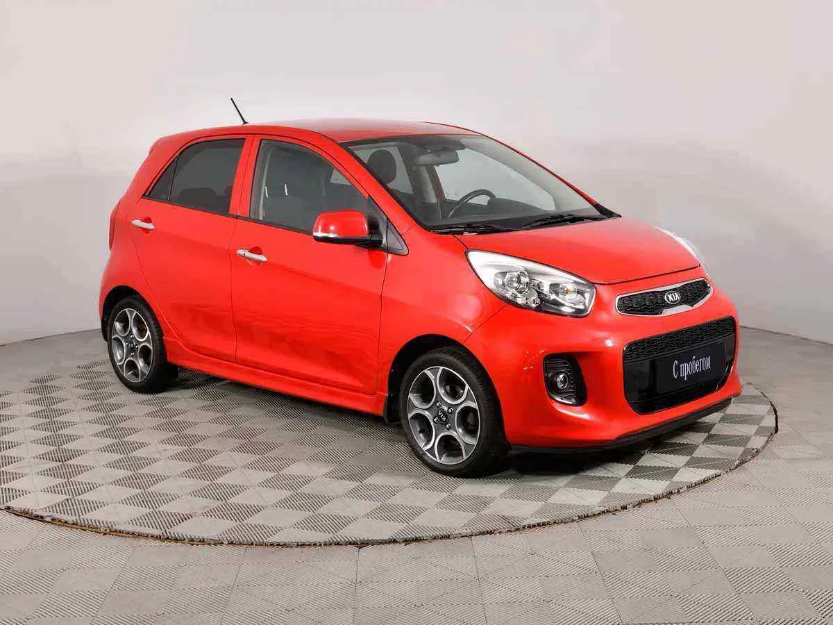 KIA Picanto, Красный, 2015, Автоматическая, 85 л.с., цена от 653 000 руб.