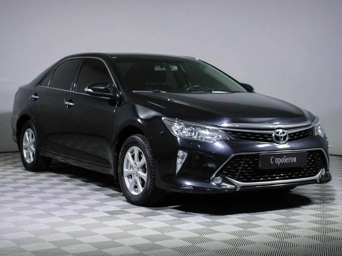 TOYOTA CAMRY, Черный, 2017, Автоматическая, 181 л.с., цена от 1 408 000 руб.