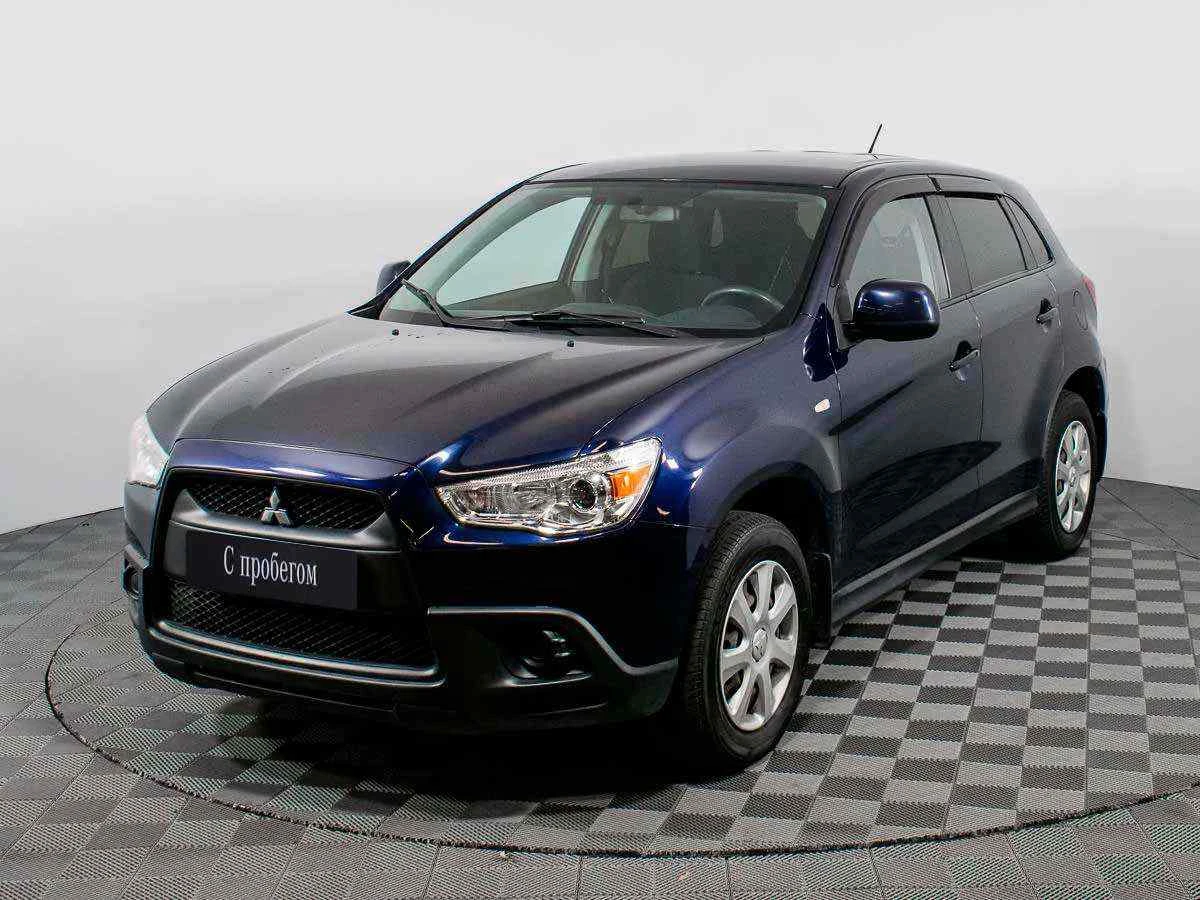 Mitsubishi ASX, Синий, 2012, Вариатор, 140 л.с., цена от 566 000 руб.