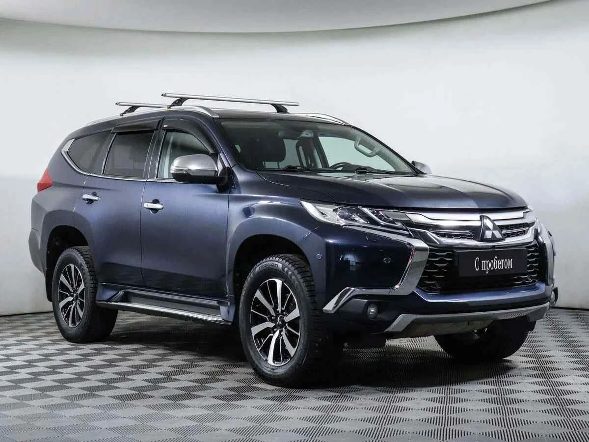 Mitsubishi Pajero Sport, Синий, 2016, Автоматическая, 181 л.с., цена от 2 357 000 руб.