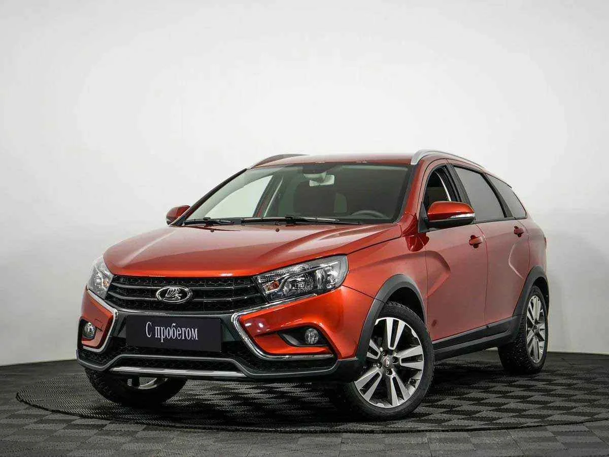 LADA Vesta SW Cross, Оранжевый, 2022, Вариатор, 113 л.с., цена от 1 098 000 руб.