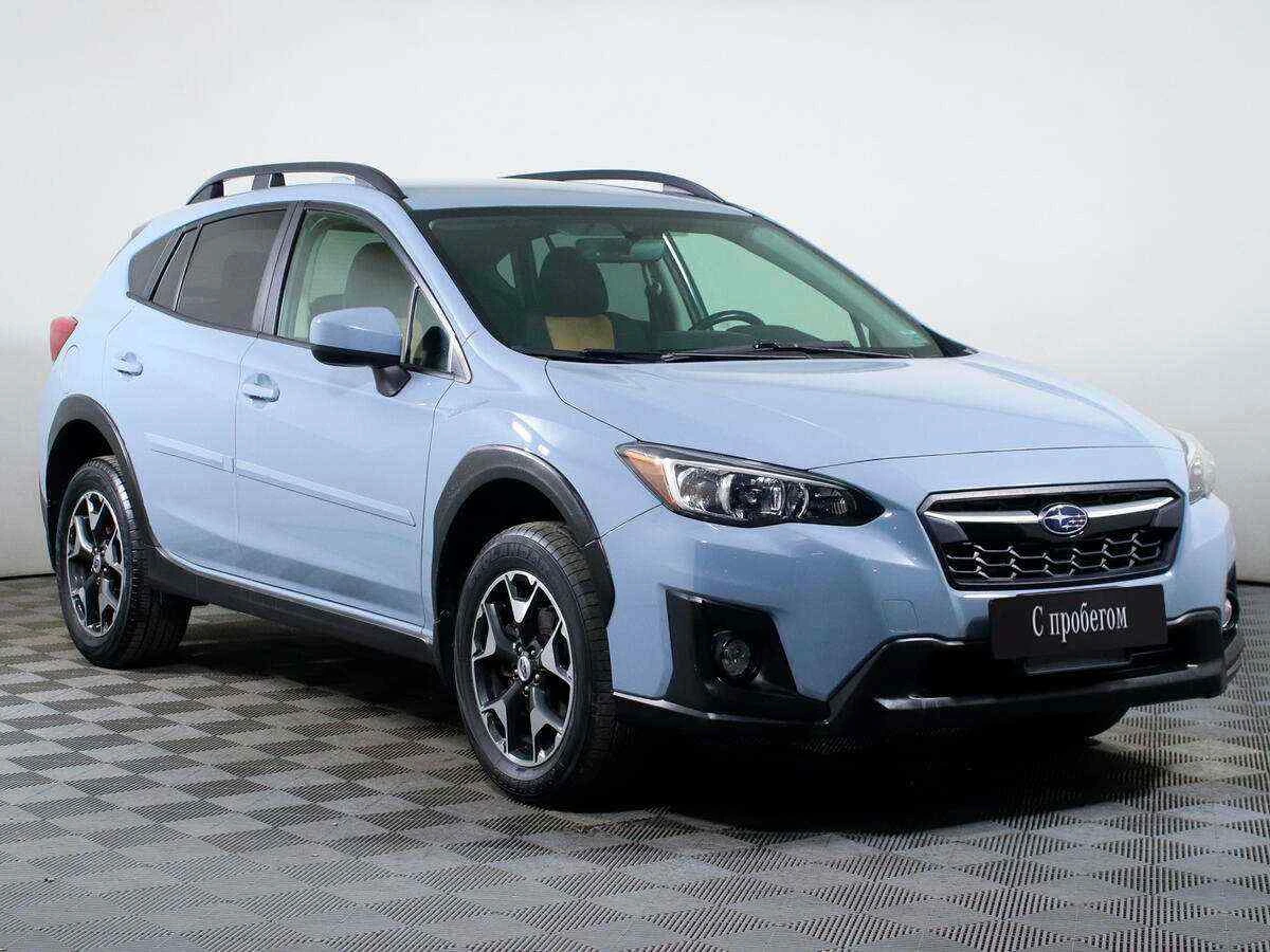 Subaru XV, Голубой, 2018, Вариатор, 154 л.с., цена от 1 590 000 руб.