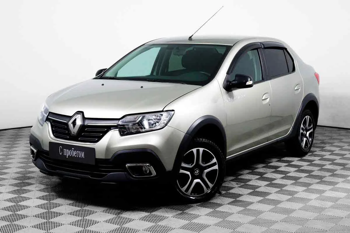 RENAULT LOGAN, Бежевый, 2019, Вариатор, 113 л.с., цена от 832 000 руб.