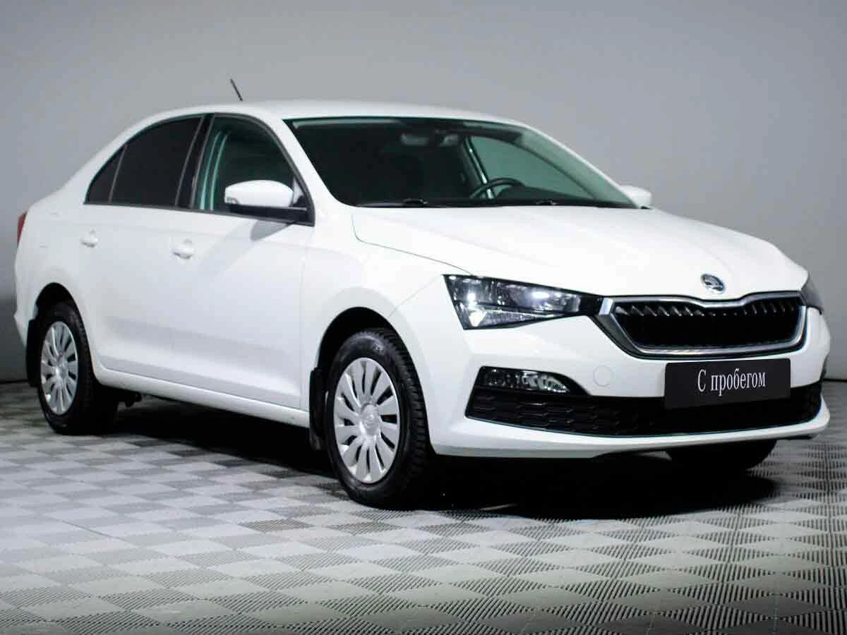 SKODA RAPID, Белый, 2020, Автоматическая, 110 л.с., цена от 1 052 800 руб.
