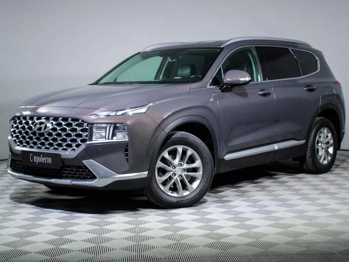 HYUNDAI SANTA FE, Коричневый, 2021, Робот, 199 л.с., цена от 2 176 000 руб.