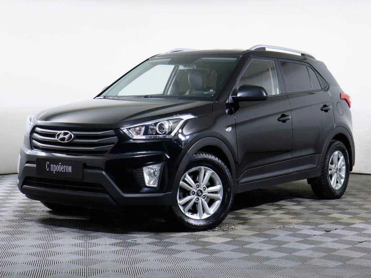 Hyundai Creta, Черный, 2020, Автоматическая, 123 л.с., цена от 1 655 000 руб.