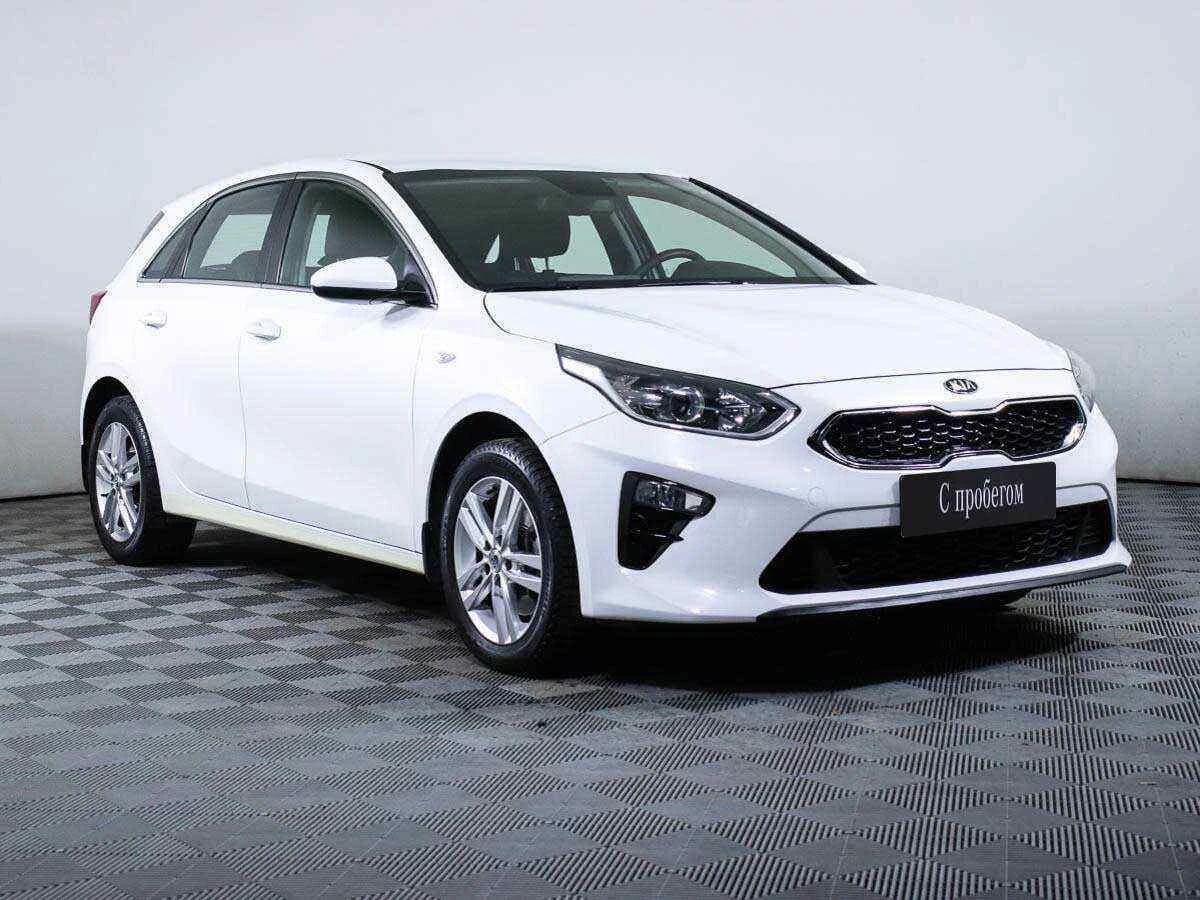 KIA Ceed, Белый, 2020, Автоматическая, 128 л.с., цена от 1 390 000 руб.