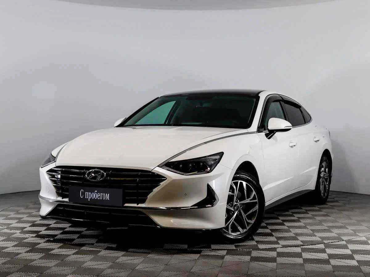 Hyundai Sonata, Белый, 2019, Автоматическая, 180 л.с., цена от 1 605 500 руб.
