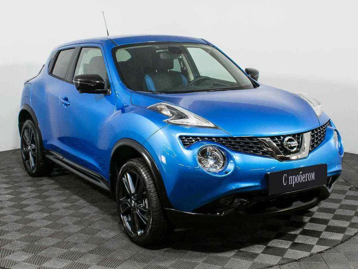 Nissan Juke, Синий, 2018, Вариатор, 117 л.с., цена от 1 388 000 руб.
