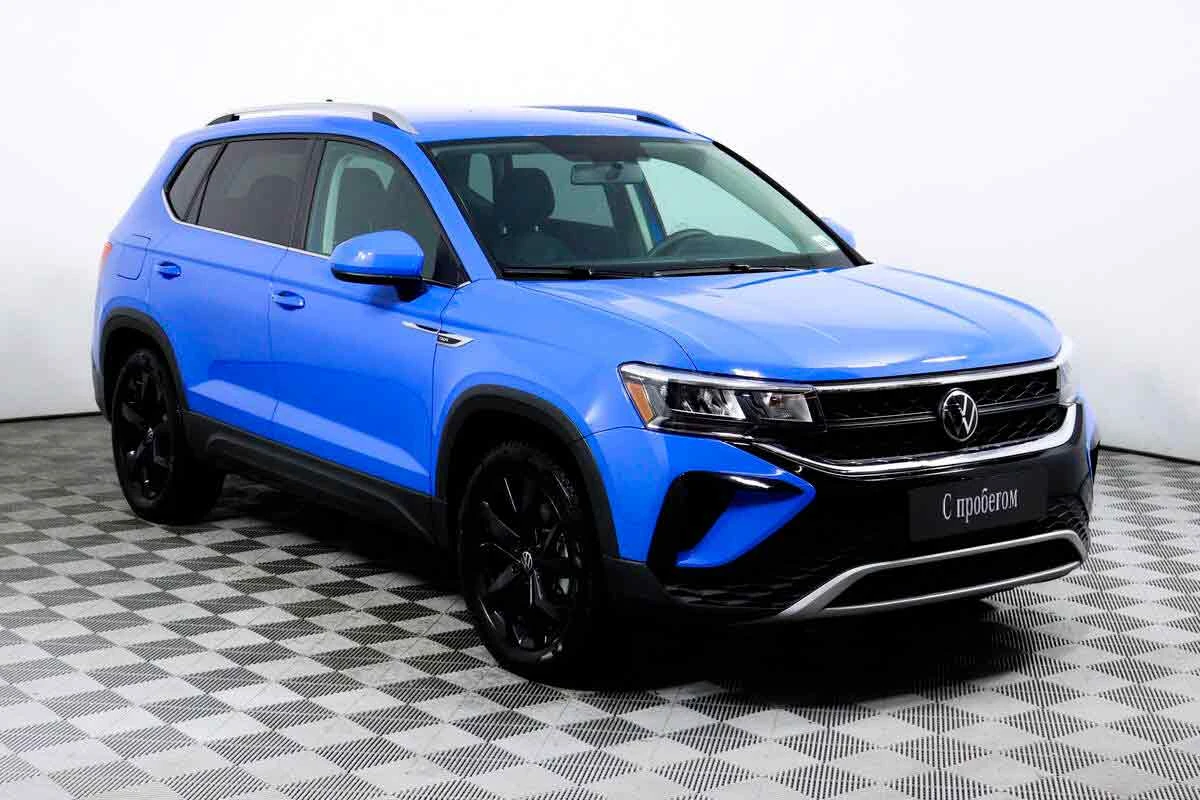VOLKSWAGEN TAOS, Синий, 2021, Робот, 158 л.с., цена от 2 120 000 руб.