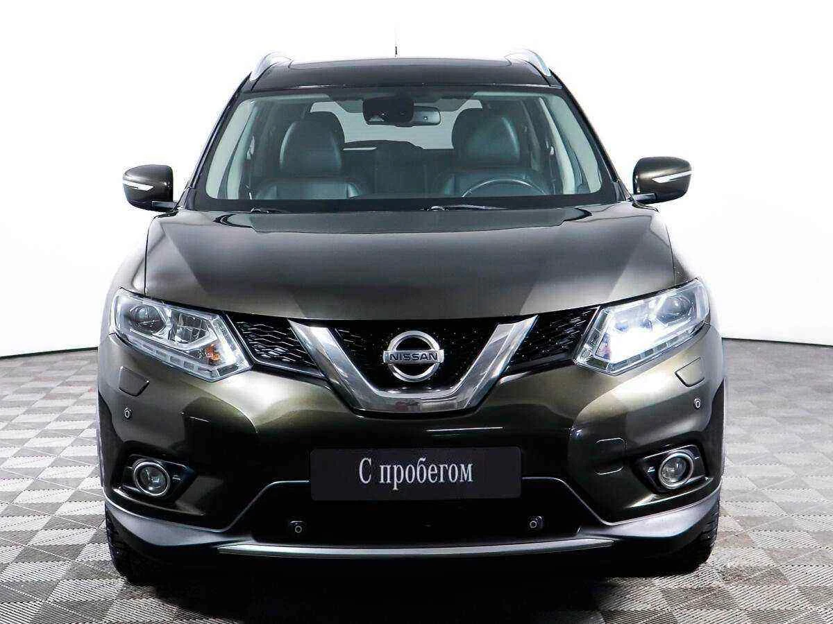 Nissan X-Trail, Зеленый, 2016, Вариатор, 144 л.с., цена от 1 265 000 руб.