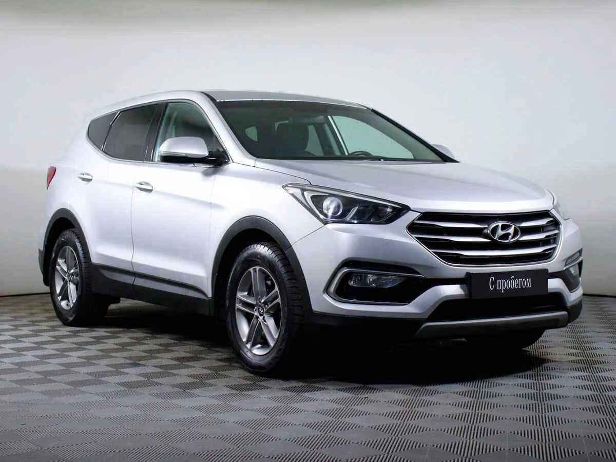 Hyundai Santa Fe, Серебряный, 2017, Автоматическая, 200 л.с., цена от 1 449 000 руб.