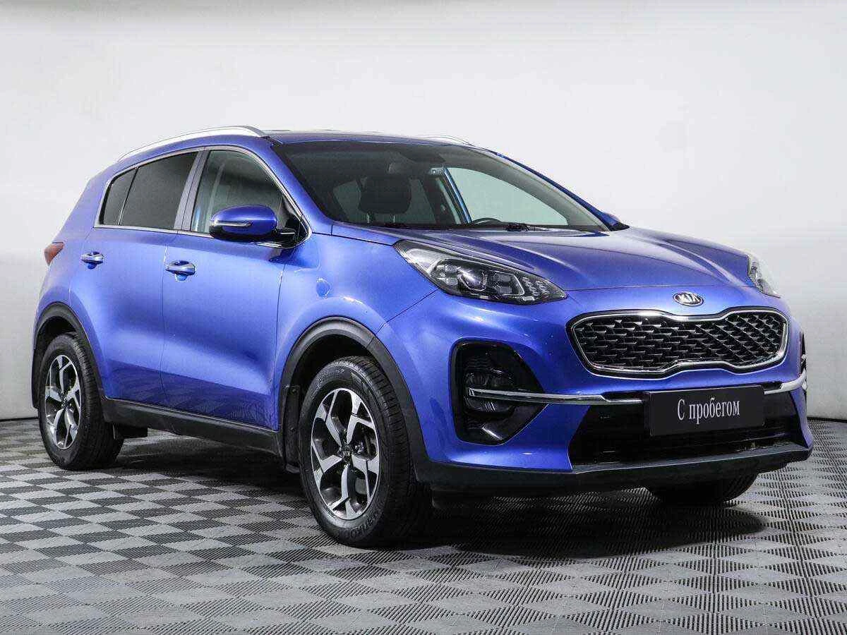KIA Sportage, Синий, 2019, Автоматическая, 150 л.с., цена от 1 575 000 руб.
