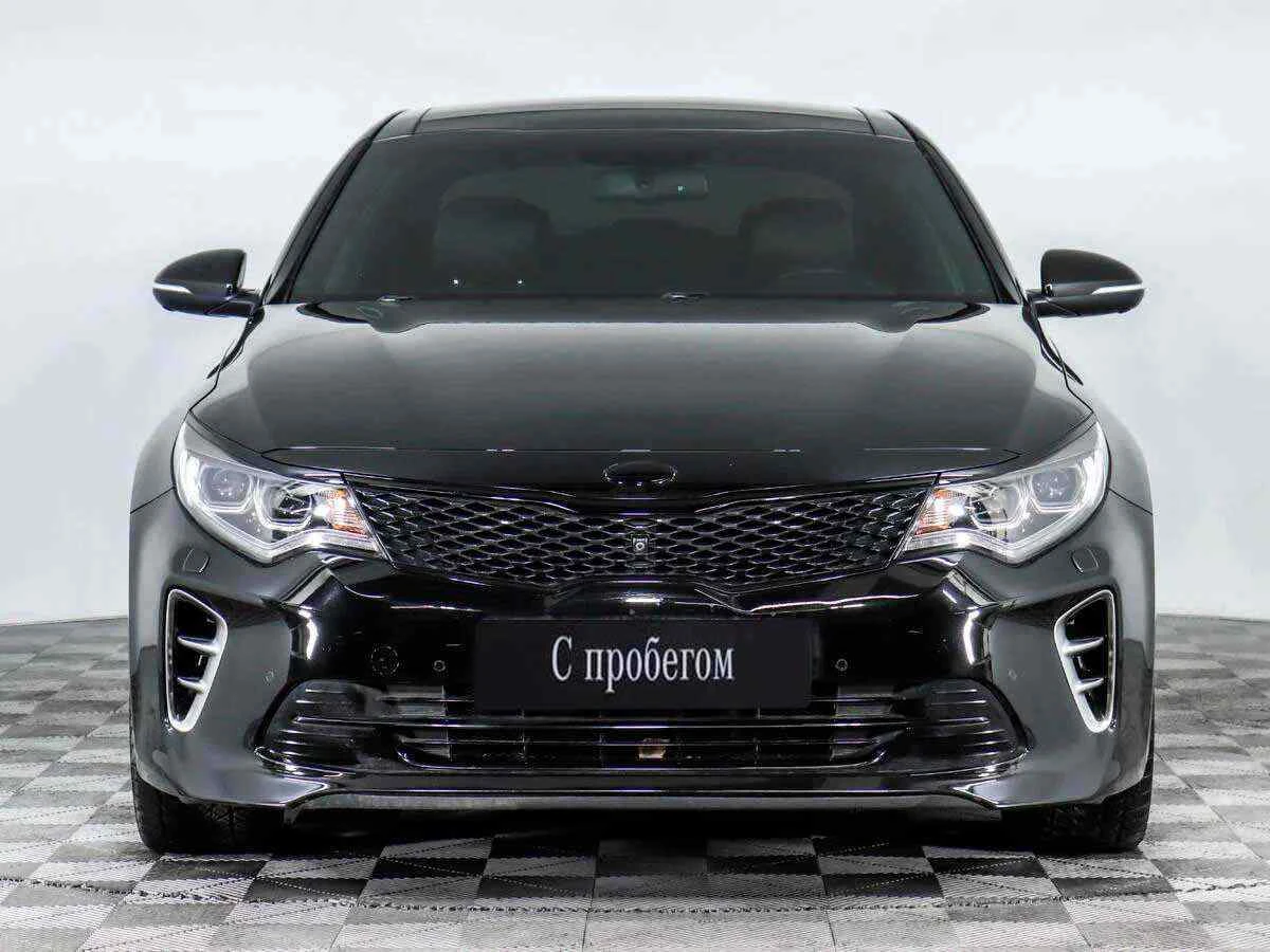 KIA Optima, Черный, 2017, Автоматическая, 245 л.с., цена от 1 251 000 руб.