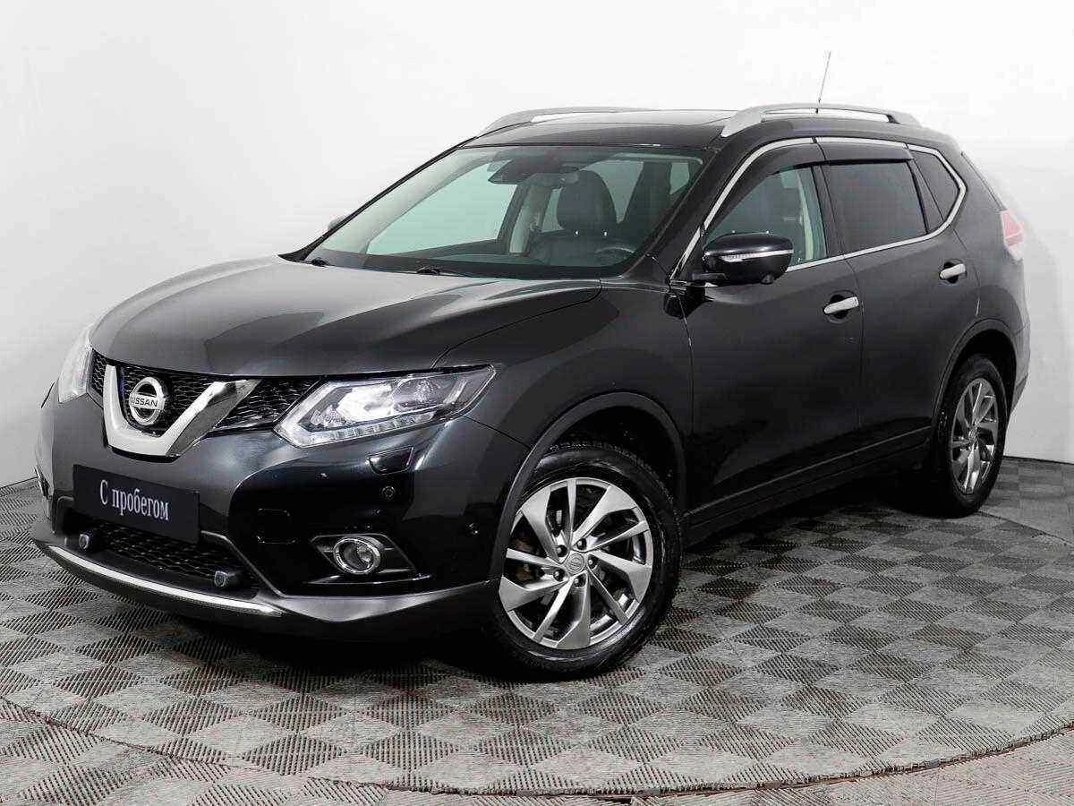 Nissan X-Trail, Черный, 2018, Вариатор, 144 л.с., цена от 1 545 000 руб.