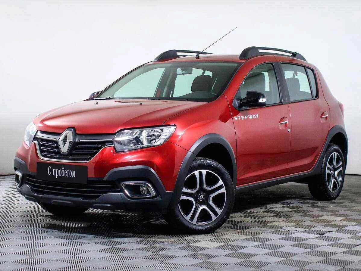 Renault Sandero, Красный, 2021, Автоматическая, 102 л.с., цена от 989 000 руб.