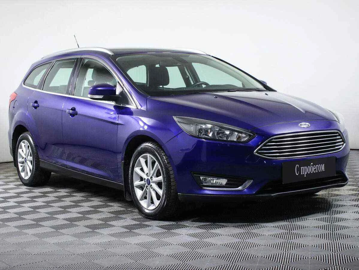 Ford Focus, Синий, 2018, Робот, 105 л.с., цена от 904 000 руб.