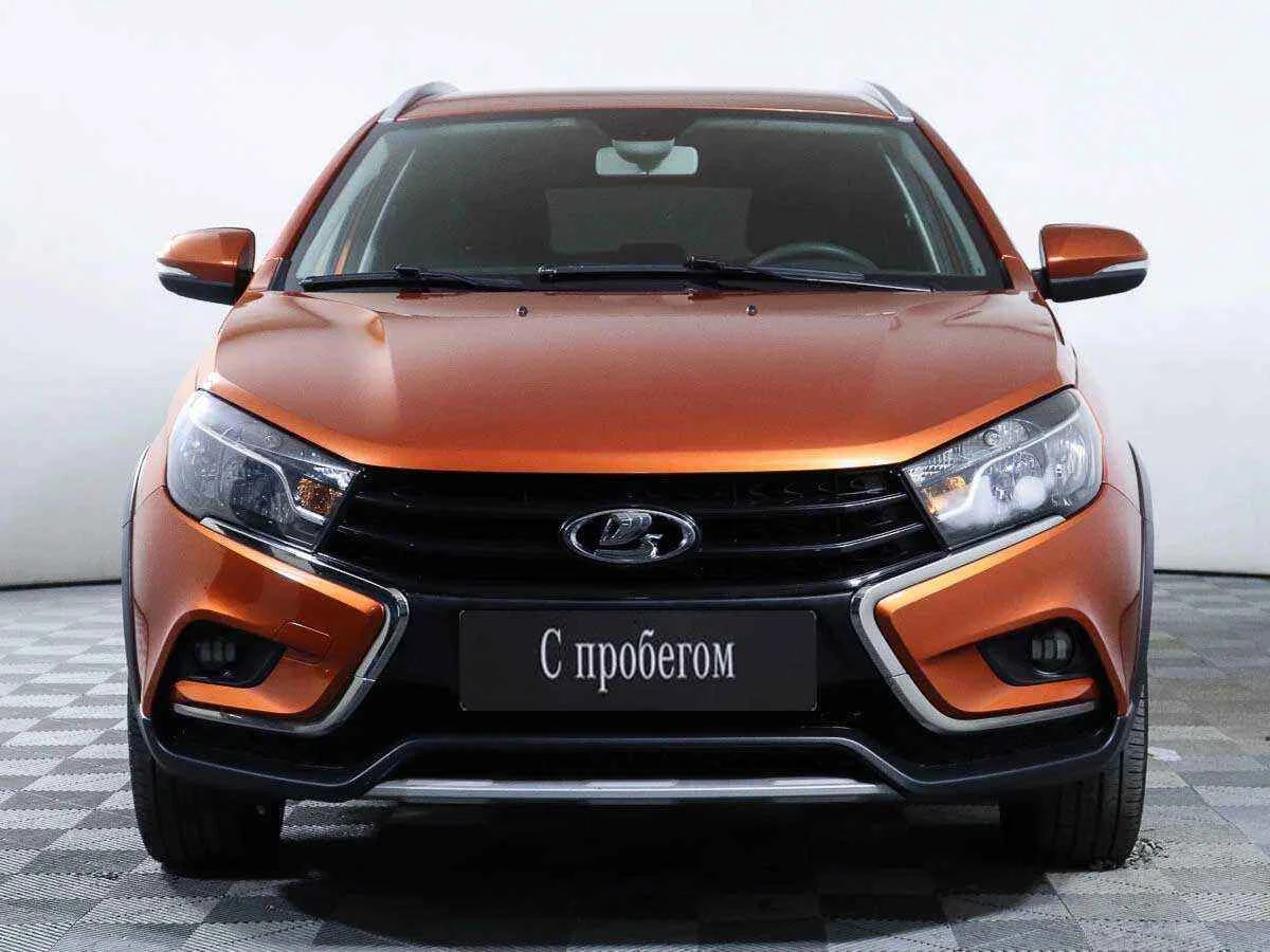 LADA Vesta SW Cross, Оранжевый, 2019, Вариатор, 113 л.с., цена от 757 000 руб.