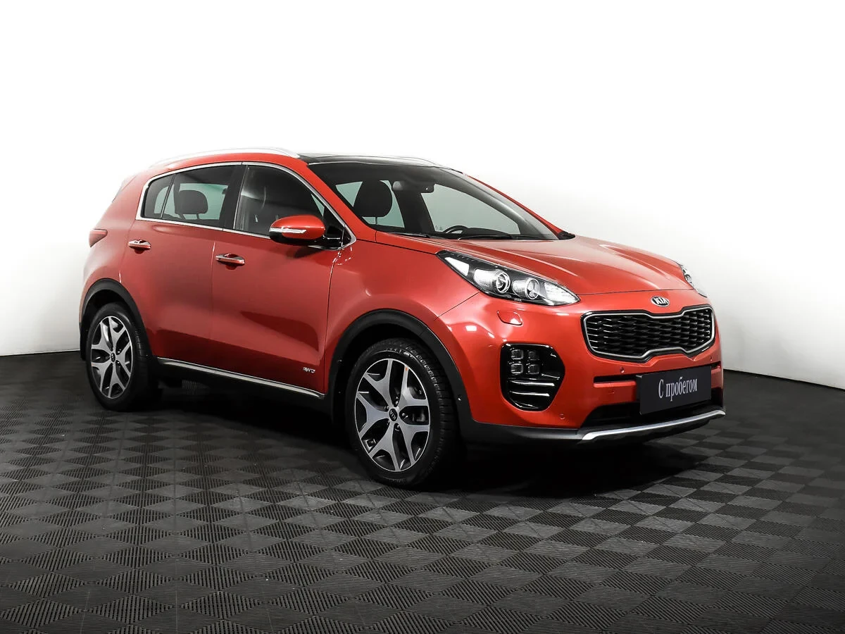 KIA Sportage, Красный, 2017, Робот, 177 л.с., цена от 1 482 500 руб.