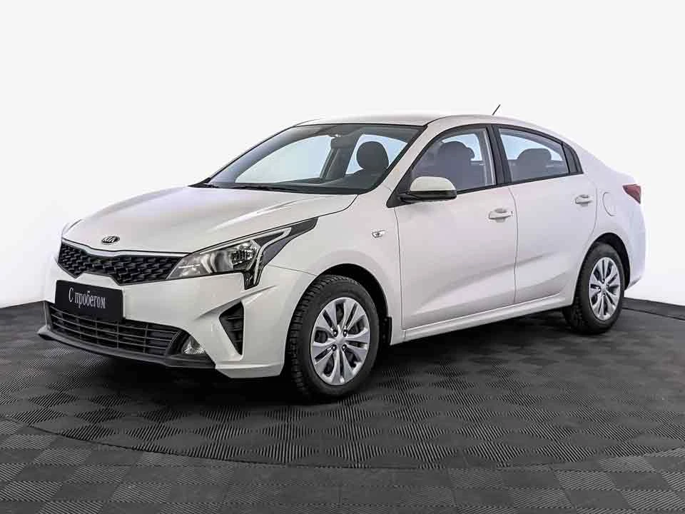 KIA RIO, Белый, 2021, Автоматическая, 123 л.с., цена от 1 208 000 руб.