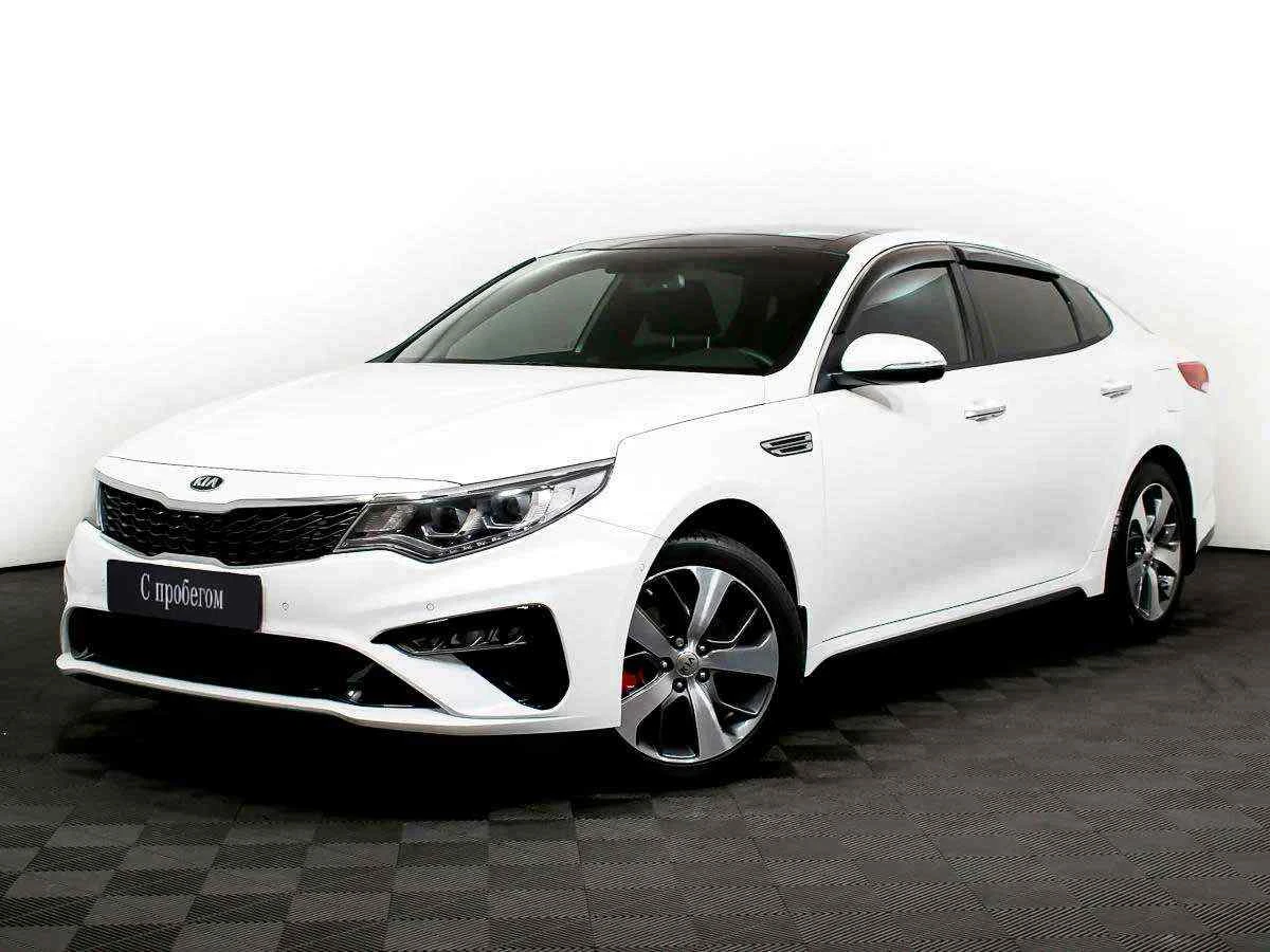 KIA Optima, Белый, 2018, Автоматическая, 245 л.с., цена от 1 665 000 руб.