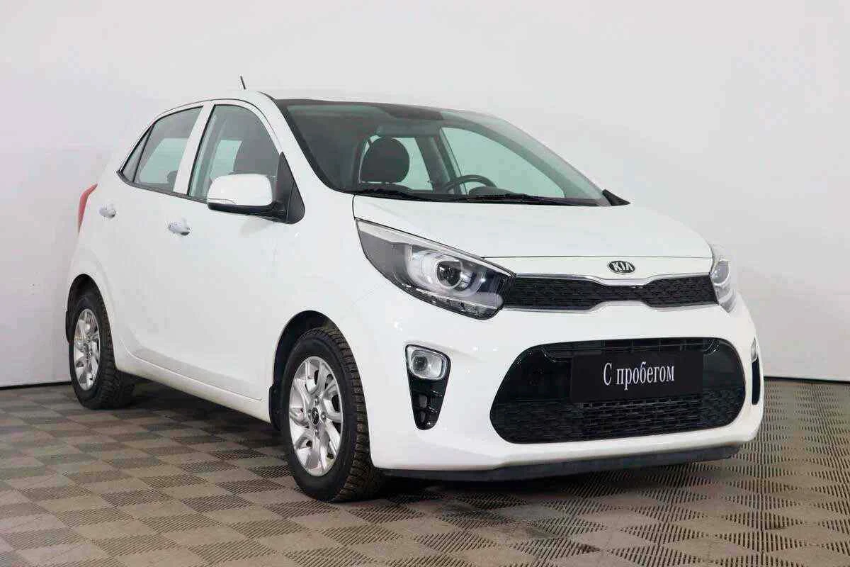 KIA Picanto, Белый, 2019, Автоматическая, 84 л.с., цена от 1 055 000 руб.