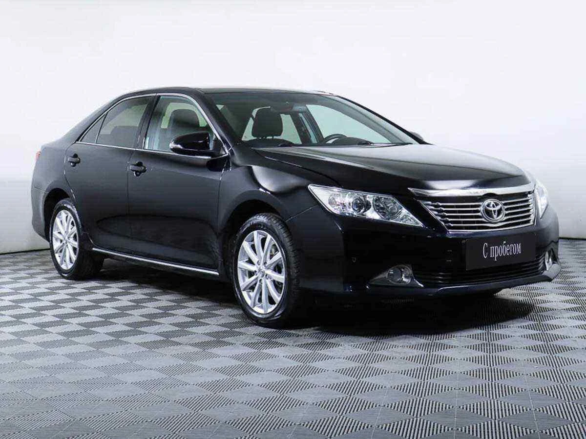 Toyota Camry, Черный, 2013, Автоматическая, 148 л.с., цена от 860 000 руб.