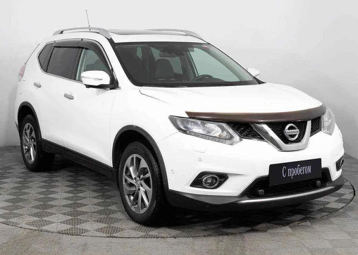 Nissan X-Trail, Белый, 2015, Вариатор, 171 л.с., цена от 999 000 руб.