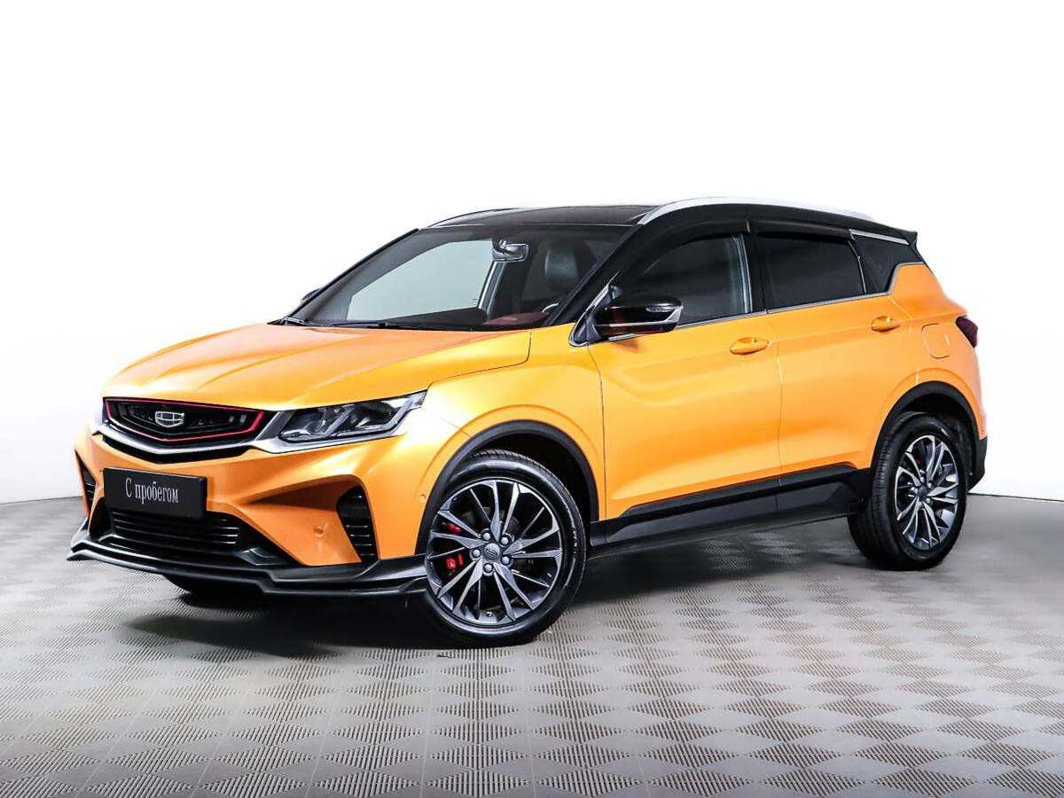 GEELY COOLRAY, Желтый, 2021, Робот, 150 л.с., цена от 1 310 400 руб.