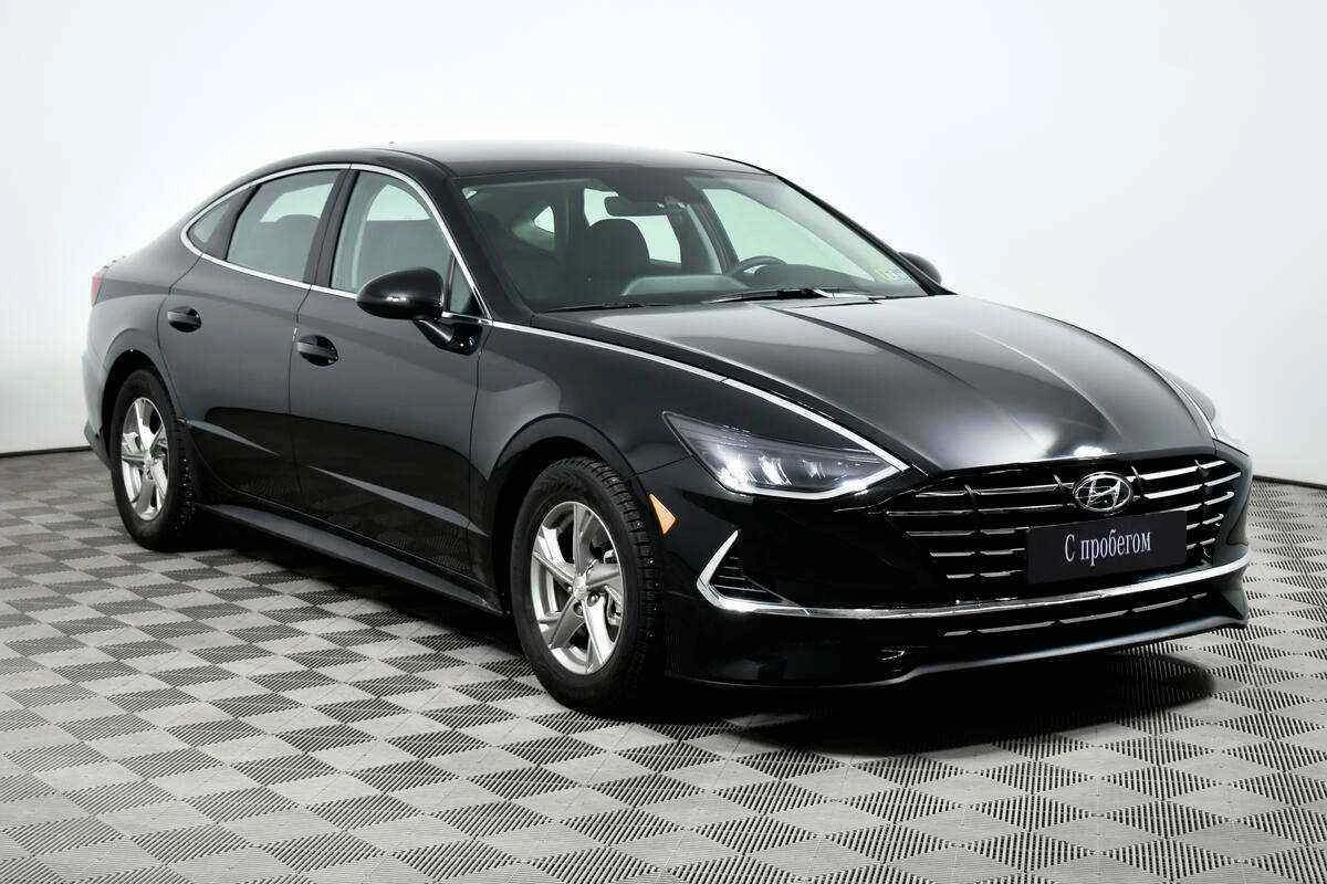 Hyundai Sonata, Черный, 2021, Автоматическая, 194 л.с., цена от 2 009 000 руб.
