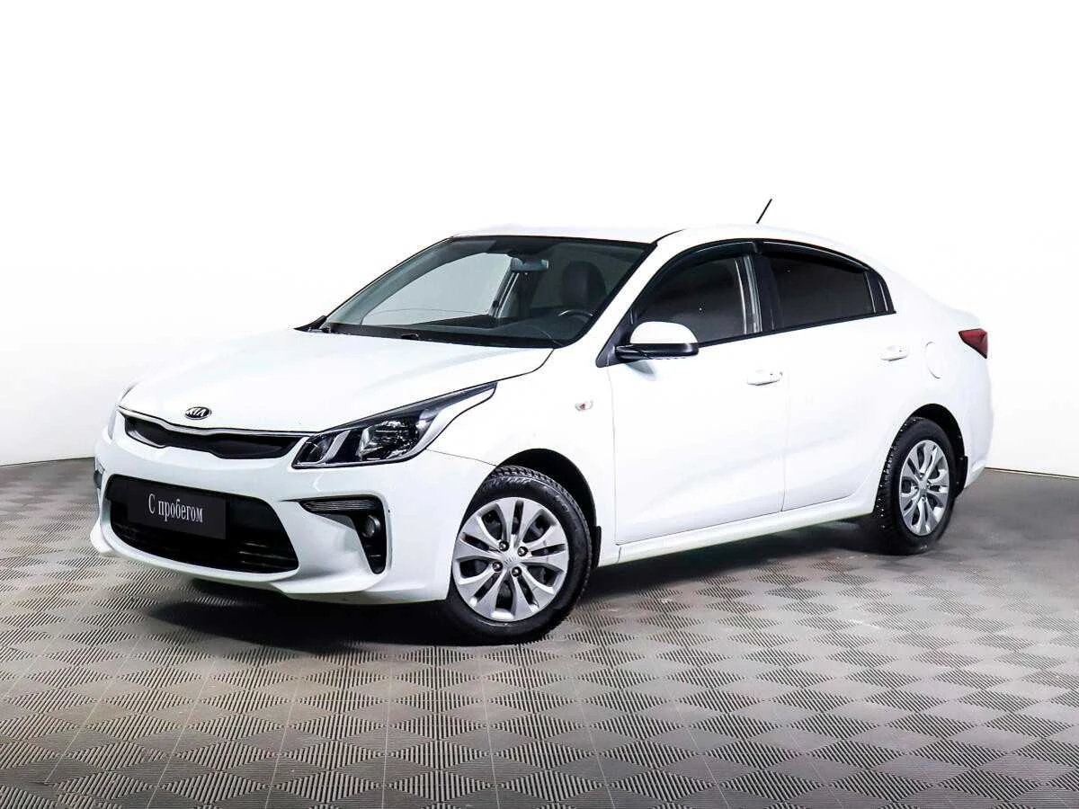 KIA RIO, Белый, 2017, Автоматическая, 123 л.с., цена от 784 000 руб.