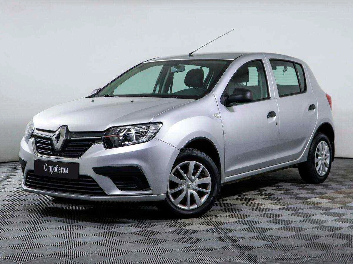 Renault Sandero, Серебряный, 2019, Механическая, 82 л.с., цена от 800 000 руб.