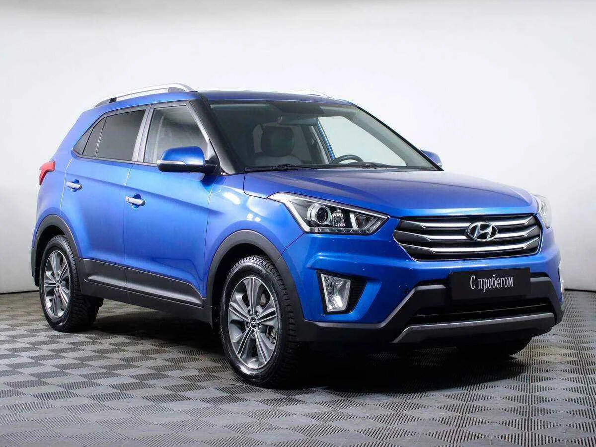 Hyundai Creta, Синий, 2017, Автоматическая, 123 л.с., цена от 969 000 руб.